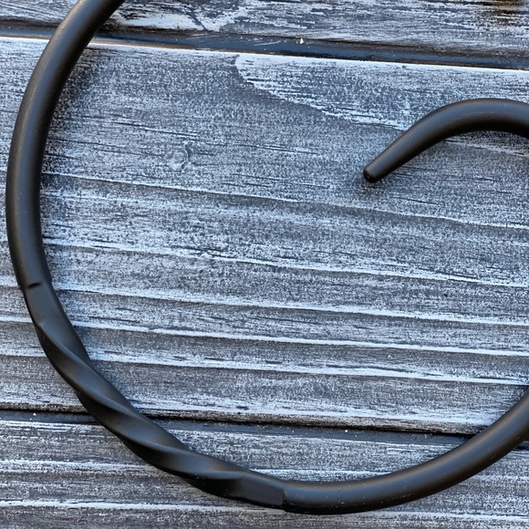 2 Industrial Hand Forged Wrought Iron Curtain Hook - Picture 3 of 4